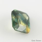 非加熱 バイカラーサファイア 1.33ct ルース 宝石 裸石 サファイア グリーン イエロー ジュエリー オリジナル 制作 コレクション 誕生石 9月 記念 お守り クリスマス 誕生日 プレゼント