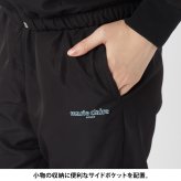 marie claire sport マリクレール スポーツ 防風ロングパンツ レディース ブランド 裏起毛 445744 フリース ワンマイルウェア ロゴ刺繍 秋冬 ボトムス カジュアル 20代 30代 40代 M L LL 2026fw karlas