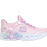 スケッチャーズ 光る靴 女の子 スリップインズ キッズ スニーカー スリッポン SKECHERS Slip-ins インフィニット ハート ライツ スパークル ハート ノーマル幅 303735L