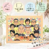 誕生日の贈り物に、似顔絵で思い出を形にしませんか。 ギフト 米寿 似顔絵 名入れ 贈り物 プレゼント 手描き 誕生日 記念日 長寿 お祝い 大人数 祖父母 ご両親 孫 下書き確認 名入れ 修正無料 そっくり サプライズ 宝物 一生もの 宝物 米寿祝い 88歳 傘寿 ハロウィン クリスマス 引っ越し 快気祝い 百寿祝い 古希祝い 節目 長寿祝い 感謝 オリジナル 初任給 メモリアルギフト 喜ばれる