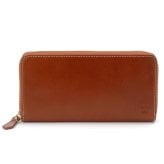 ベリーズヨーク　BELLIES YORK　ラウンドファスナー長財布　BYTM1878BR　ブラウン　ベジタブルタンニン　イタリアンレザー　牛革　”エイジングを楽しむ革小物”