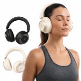 Anker Soundcore Space One Pro A3062 ワイヤレスヘッドホン ノイズキャンセリング LDAC 最大60時間再生 ブラック ゴールド ギフト ヘットフォン 誕生日プレゼント 男友達 ガジェット