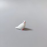 ハト 置物 8個セット ミニチュア 小鳥 オブジェ かわいい 鳥 フィギュア 樹脂製 卓上 飾り 箱庭 ジオラマ DIY ガーデニング インテリア デスク 雑貨 プレゼント