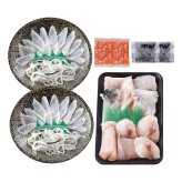 お歳暮・冬ギフト 関とら本店 天然ふく刺身とふくちりセット (B-12Z) ※送料無料(北海道・沖縄・離島への配送不可)