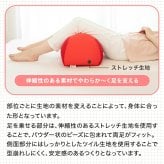 王様の膝下枕 Mサイズ(標準サイズ)｜ひざを乗せた瞬間から気持ちいい♪ 「ananカラダに良いモノ大賞」準グランプリ  < ひざ下枕 膝下枕 足枕 脚枕 足まくら クッション フットレスト リラックスグッズ 母の日 父の日 敬老の日 クリスマス バレンタイン 誕生日 プレゼント ギフト 彼女 妻 奥さん 女友達 母 祖母 おばあちゃん 彼氏 夫 旦那 男友達 男性 父 祖父 おじいちゃん >