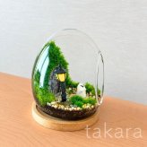 テラリウムキット 【ハロウィン】 コケテラリウム 贈り物 ガラスボウル コケインテリア ハロウィン ギフト 手作りキット 創作キット 苔インテリア 苔リウム コケリウム 作成キット お誕生日 おうち時間 敬老の日