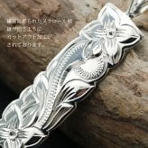 ハワイアンジュエリー ネックレス シルバー ペアネックレス 2本セット 刻印 無料 誕生石入れ可 カットアウト プレート Mサイズ Lサイズ シルバー925 大人 友達 長さ選べる カップル 夫婦 プレゼント ハロウィン 【品番：CG-SP10801-SP11001P】