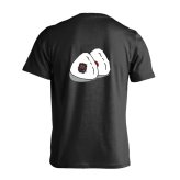 陸上競技 マラソン ランニング Tシャツ 半袖 メンズ ウェア レディース 練習着 ジュニア ドライ おもしろ tシャツ 速乾 名入れ スポーツ 女子 男子 チーム おしゃれ 文字入れ 「ストップウォッチ in おにぎり」 アートワークスコウベ 【送料無料】
