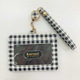 サンリオ クロミ リール付き パスケース 定期入れ ICカードケース キャラクターグッズ レディース キッズ 通学 通勤 おしゃれ かわいい 合成皮革 プレゼント サンリオ正規ライセンス品