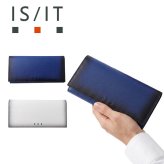 ISIT イズイット isit シャドー かぶせ長財布 カード段6 952615