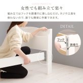 ベッド 寝具 すのこ 約3分で組立完了 シングル 宮付き コンセント付き 棚 簡単組立 耐荷重200kg パイン材 角丸 韓国 女子 おしゃれ かわいい ホワイト 北欧 フレーム 天然木フレーム 一人暮らし 新生活
