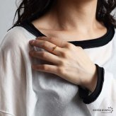 ステンレス フラワーリング ローズリング 細身 可愛い ゴールド 指輪 シンプル お洒落 ピンキー 細め ワンポイント 花 薔薇 一輪 プチプラ レディース 女性 金属アレルギー対応
