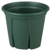 アップルウェアー 根っこつよし 10号 グリーン スリット鉢 植木鉢 プラスチック鉢 園芸 ガーデニング 根張り 促進 排水性 通気性 根腐れ防止 家庭菜園 観葉植物 鉢植え