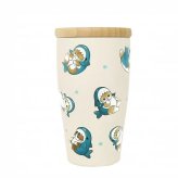 モフサンド mofusand 2WAY 木蓋付き 真空二重 タンブラー 350ml  カップ コップ 保温 保冷 まほうびん ネコ 猫 ねこ 蓋サメにゃん