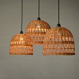 照明 ライト ランプシェード ペンダントランプ ペンダント 藤製 天井 インテリア 器具 吊り下げ リビング おしゃれ リゾート ナチュラル
