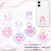サンリオ マイメロディ マルチリングプラス クリア カラビナ スマホリング ストラップホルダー 落下防止 全機種対応 iPhone Android グッズ キャラクター かわいい おしゃれ ギフト SANG-542MM サンリオ正規ライセンス品