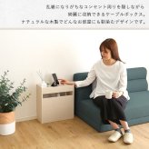 収納家具 ラック ケーブルボックス 小 RTSB-H45 3色対応 収納ボックス 収納ケース ケーブル収納 電源タップ収納 ルーター収納 小物入れ 小物置き 可動棚 コード入れ ボックス 木製 シンプル おしゃれ