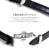 KNIS ニス 日本製 自動巻き 腕時計 メンズ KODOU スモールセコンド サファイアガラス レザー 革ベルト 10気圧防水 機械式 ブランド ギフト プレゼント KN009