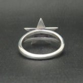 スターリング 指輪 シルバー925 【刻印無料】スター 星 リング 選べる 天然石 誕生石 シルバーアクセサリー メンズ レディース ユニセックス スターリングシルバー 誕生日 クリスマス プレゼント 贈り物 ギフト 母の日 ハンドメイド 箱入り Grand Galleria グランドガレリア