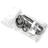【特価品】携帯用 オイルタンク メーカー処分品 キーホルダー 持ち運び ZIPPO/オイルライター用 コンテナ 必需品 石入れ フリントホルダー付き ジッポー シルバー カラビナ