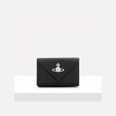 【無料ラッピング】 ヴィヴィアン ウエストウッド Vivienne Westwood 財布 折財布 Envelope 三つ折りウォレット ブラック ブランド 正規品 新品 ギフト プレゼント 人気 おすすめ 誕生日 記念日 クリスマス 送料無料 vwt522431