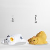 【5種類セット】 ガチャ ガチャガチャ コンプリート 中身 フィギュア おもちゃ かわいい [ 虚無。猫 参 ] ねこ ネコ動物