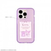 iPhone15 Pro ケース サンリオ クロミ IIIIfit Clear 耐衝撃 スマホケース ハイブリッド カバー ストラップホール付き おしゃれ かわいい キャラクター グッズ サンリオ正規ライセンス品