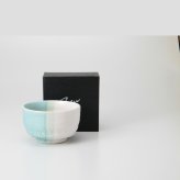 ラグーンスカイ抹茶碗 陶器 美濃焼 やきものの里から、暮らしを贈ります。　ギフト 食器 セット テーブルウェア