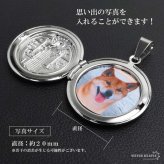ステンレス ロケットネックレス HIPHOP ダブル喜平チェーンネックレス ロケットペンダント 写真 記念 思い出 50cm 60cm ゴールドネックレス 18KGP シルバー 聖ベネディクト 6面カット メンズ 男性 金属アレルギー対応
