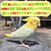 【送料無料・包装無料】タカラトミーアーツ もっとおしゃべり天才オカメインコちゃん / ギフト 父の日 母の日 敬老の日 シニアプレゼント 幼児玩具 おもちゃ 保育園 幼稚園 幼児おもちゃ 動物おもちゃ 動物玩具 男の子 女の子 セキセイインコ バーチャルペット 高齢者 音声認識 クリスマス クリスマスプレゼント インコの日