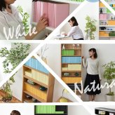 収納家具 ラック 1cmピッチ 薄型 大容量 文庫本 幅60 本棚 リビング収納 木製 本収納 コミック CD DVD