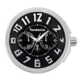 テンデンス 壁掛け時計 ウォールクロック 36cm ブラック 大型 3D 立体 インデックス TENDENCE WALL CLOCK クオーツ おしゃれ インテリア プレゼント ギフト 成人 卒業 入学
