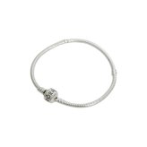 パンドラ PANDORA Moments Barrel Clasp Snake Chain Bracelet アクセサリーブレスレット 594593c00-17 レディースシルバー