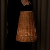 ferm LIVING ファームリビング Porti Braided Lamp ポルティ プレイデッドランプ 間接照明ポータブルランプ ライト 北欧インテリア 雑貨 インテリア