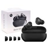 ビーツイヤホン イヤホン Bluetooth5.3 小型 軽量 18時間再生＆急速充電 マイク通話 iOS / Android対応 2層構造 ドライバ搭載 Beats Solo Buds 通勤通学