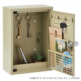 キーボックス ロッカー型 おしゃれ 壁掛け 鍵収納 12個用 印鑑収納 郵便受け 玄関収納 鍵かけ 鍵管理 北欧風 スチール製 キーケース 鍵ホルダー 玄関 インテリア雑貨 ブルーグレー セトクラフト