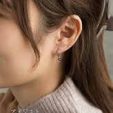 フープピアス用 天然石 誕生石 チャーム 3mm 4mm ガーネット アメジスト ペリドット シトリン ブルートパーズ 付け替え イメチェン おしゃれ かわいい
