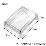 ZIPPO ライター 収納 クリアケース 透明 ジッポ コレクションケース コレクターズボックス ディスプレイ アクリル 小物入れ 蓋付き インテリア おしゃれ シンプル