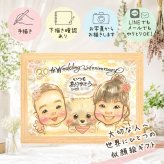 プレゼント 真珠婚 似顔絵 名入れ ギフト 手描き 贈り物 真珠婚 結婚30周年 記念日 結婚記念日 ご夫婦 夫婦 両親 家族 お父さん 下書き確認 修正無料 名入れ 一生もの 似てる かわいい サプライズ 感謝 30周年 記念 思い出 喜寿祝い ハロウィン 感動 快気祝い 闘病中の方への励まし 白寿祝い 百寿祝い 引っ越し キレイ 二次会 お祝いの品 結婚祝い