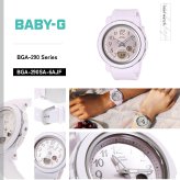 BABY-G カシオ ベビーG レディース 腕時計 BGA-290SA-6AJF ライトパープル【2026 新作】