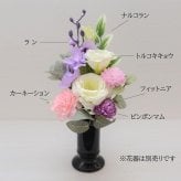 仏花 造花 「あすか」お供え お悔やみ 花 仏壇 仏壇用 光触媒 お彼岸 初盆 お盆 新盆 おしゃれ お洒落 人気 贈り物