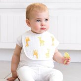 スタイ ビブ 3枚セット 出産祝い aden+anais エイデンアンドアネイ サファリベイブス よだれかけ スナップビブ コットン100% ダブルガーゼ3層 大きめ 洗える 離乳食 お食事エプロン ベビー 新生児 内祝い 出産内祝い 男の子 女の子 ギフト 双子 2人目 きょうだい プレゼント