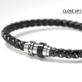 ポリス ブレスレット メンズ ブランド POLICE グリップコア GRIPCORE GB0082301 ブラック シルバー ブラック アクセサリー 腕輪 ジュエリー ブランド 高級 おしゃれ プレゼント 男性 実用的 かっこいい