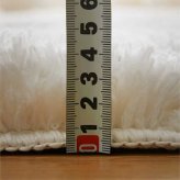 ラグ カーペット 円形 マット ー もこもこ ふわふわ ファー 北欧 オシャレ かわいい 冬 あったか シャギー 丸い 丸形 厚手