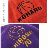 【名入れ 刺繍】名前入り マフラータオル《スポーツ大》(タオル 名入れタオル スポーツタオル 卒団 スポーツ 部活 クラブ チーム 学校祭 体育祭 卒団記念 記念品 卒業 イベント シンプル オリジナル 部活タオル 無地 野球 サッカー テニス バスケット バレー ゴルフ ) 117
