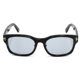 トムフォード TOM FORD サングラス アジアンフィット FT1232-D/S 63A 55 ウェリントン型 メンズ レディース ユニセックス ブラックササ+ライトグレー