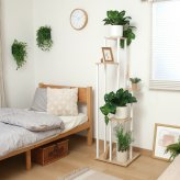 ディスプレイスタンド タワー ブラック・ホワイト 2色展開 ガーデンテーブル 屋外 庭 ベランダ テラス アウトドア おしゃれ シンプル 新生活 家具 インテリア 不二貿易