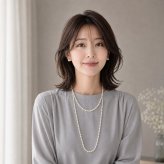 パールネックレス ロング 7mm 120cm ネックレス単品 国産 貝パール ホワイト シルバーブラック 1連 2連 結びアレンジ Sakuya レディース カジュアル プレゼント ギフト 誕生日プレゼント 誕生日 おしゃれ 上品 大人 普段使い お呼ばれ 二次会 パーティー 結婚式 真珠 40代 50代 60代 母 妻 祖母 彼女 女性 アレンジ 重ね付け クリスマス