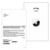 Apple AirTag (エアタグ 4個入り) MX542ZP/A A2187　紛失防止タグ　iOS17共有対応　見つける天才