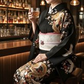 「守護と成就」東京切子帯留め　月姫　グラデーション　月守紅　～つきもりくれない～　=グラデーション=